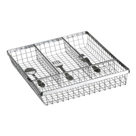 Premier Housewares Cutlery Design Cutlery Tray - Chrome