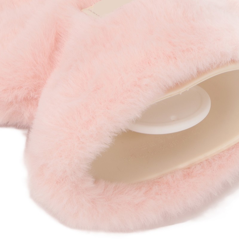 PVC Hot Water Bag with Soft Plush Cover Leakproof Winter