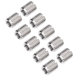 Tbest Thread Reducer M10 To M6 10Pcs Insert Nut Reducing Repairing Female And Male Thread Extension Tool