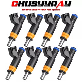 CHUSYYRAY 8Pcs 05037479AA Fuel Injectors Fits For 2009 2010-2018 Dodge Durango 5.7L V8