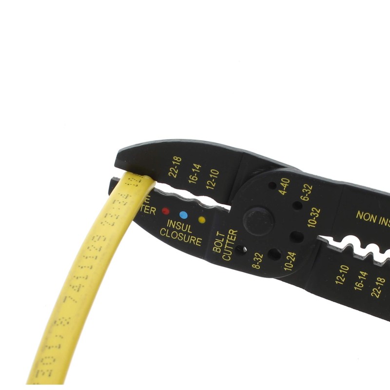 IDEAL Electrical 45-778 Multi-Crimp Strip Tool - High Leverage Pivot