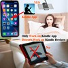 Vekesen Tiktok Scrolling Ring for iPhone, Bluetooth Camera Remote Control,