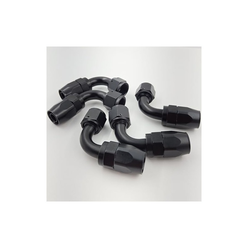 10AN Swivel Hose End Fitting (90 Degree) Adapter For Oil