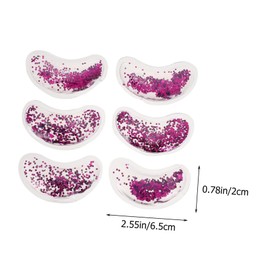 Beavorty Medical Eye Patches for Adults Boys and Girls Pcs Gel Eye Pads Sequins Hot Cold Therapy Pack for Redness Swelling