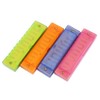 Colorful Translucent Harmonica, 10 Holes Starter Instruments Kids Music Instrument
