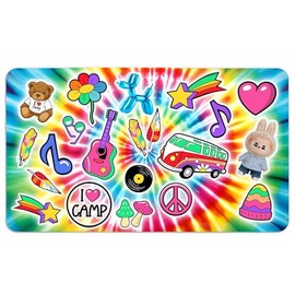 Gilbins Super Soft and Comfy Floor Mat Bunk Camp Floor Mats Sport Balls Sky (Camp Rocks)