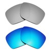 Alphax 2 Pair Polarized Replacement Lenses for Oakley Dispatch 1