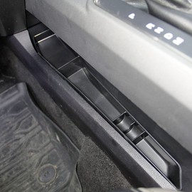 Storage Box Tray Both Sides of The Gear Shift Compatible for Ford F150 2015-2020