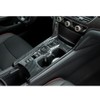 LEXLEY 2Pcs Red Style Gear Shift Frame Console Panel Trims