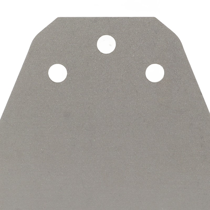 6in Floor Scraper Bit Spring Steel Round Shank 2 Grooves