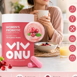 Probiótico Mujer 18 Cepas Flora Y Digestión 60 Cápsulas