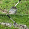 Yangbaga Metal Cat Litter Scoop:Detachable Long Handle Litter Scooper with