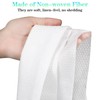 Molain 100Pcs Disposable Bath Hair Towels, 100% Cotton Absorbent Large