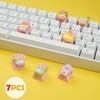 7 PCS Potted Flowers Keycaps for Cherry MX Keyboards -