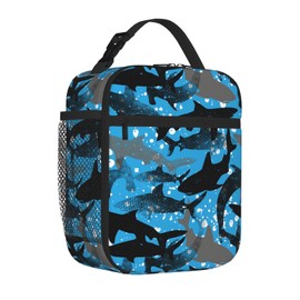 Monster Truck Insulated Lunch Bag Kids,Kids Lunch Box for Girls Boys,Bento Lunch Box Cooler Bag with Front Pocket for Women Men,Cute Lunch Tote Bag Lunchbox for Work/Office/School/Picnic