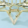 Wiwpar Gold Metal Star Hair Claw Clip Star-Shaped Hair Clamps
