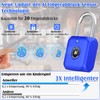 Anweller Fingerprint Padlock, Fingerprint Lock, Smart Lock with Bluetooth, Lock