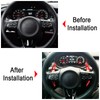 Aluminum Alloy Steering Wheel Paddle Extension Sticker Steering Wheel Shift