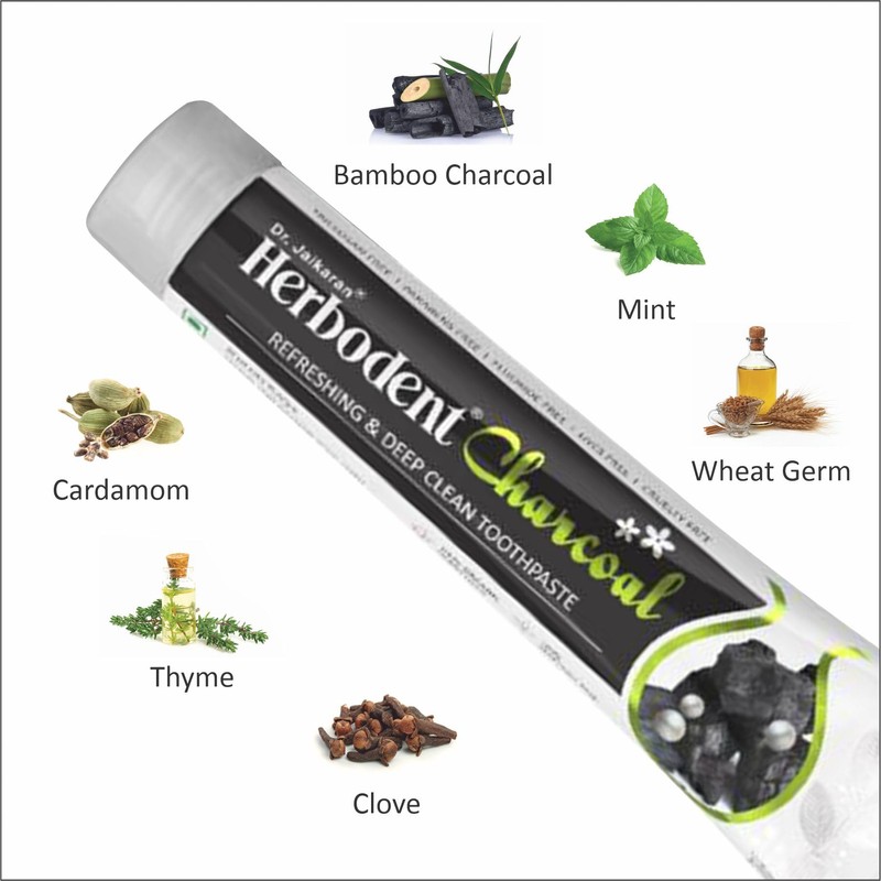 Herbodent® Charcoal Toothpaste - 6.53 Oz Pack of 1 |