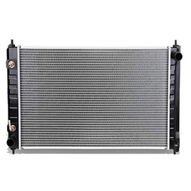 DNA Motoring OEM-RA-2988 Aluminum Radiator Compatible with 07-18 Altima AT,26-3/8" W X 16-1/8" H X 11/16" D, 1-3/8" Inlet / 1-3/8" Outlet