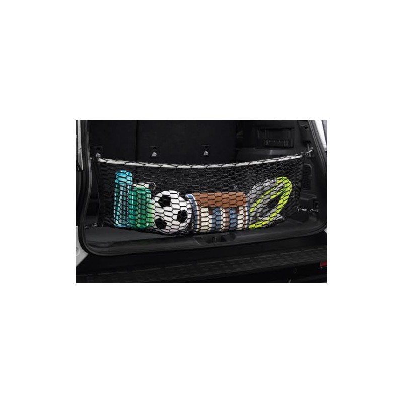 Toyota 4Runner Envelope Cargo Net, Genuine OEM PT912-89251-22, Black Mesh,