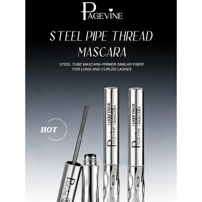 Metal Wand Mascara 5D Curling Eyelash for Older Women 50