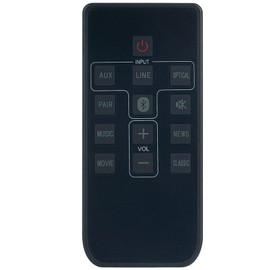 WIR113001-FA01 Replacement Sound Bar Remote Control Commander fit for Magnavox Soundbar MSB4560/F7 MSB4550/F7 MSB4560 MSB4550