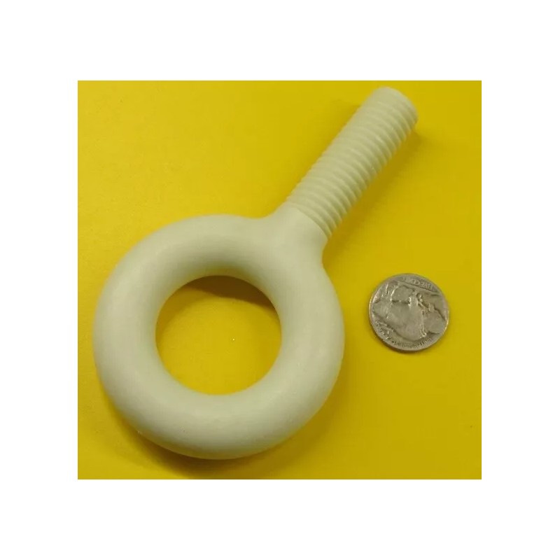 Basic Fiberglass Eyebolt 5/8"-11 x 1.75" Length, 1 Unit
