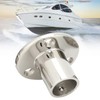 MJS013 90 Degree Round Base Stainless Steel Boat Round Base