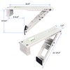 JEACENT AC Window Air Conditioner Support Bracket Light Duty, Up