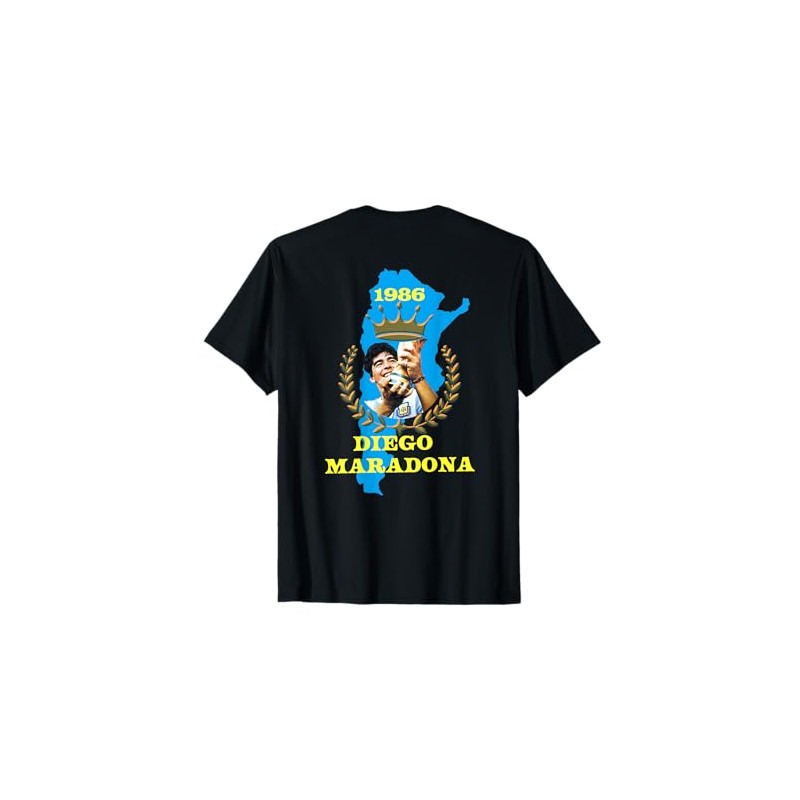 Diego Maradona_003_Back Printed T-Shirt