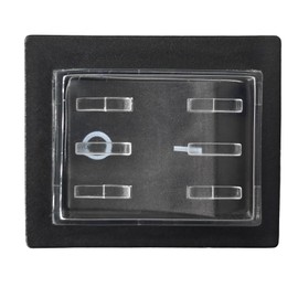 2PCS HY12-9-7 On/Off Push Button Switch - 4 Pins, 20A 125/250V Power Switch with Waterproof Cover – Compatible with KEDU HY12-9-7, HY12-9-4, Saba CB-52, and Refrigerators