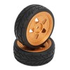 CFTGIW Pack of 2 RC Car Tyres Rims Replacement for