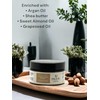 100% Natural Whipped Creamy Face Scrub Infused with Moroccan Argan