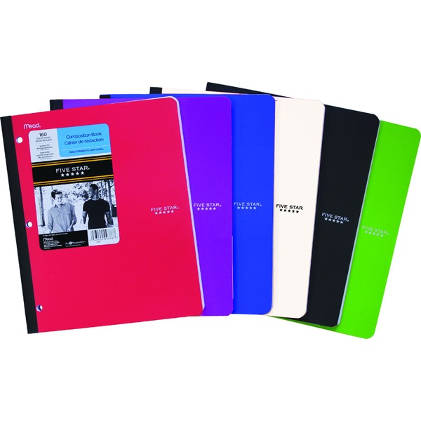 Five Star 1-Subject Wireless Notebook, 8.5" x 11" Sheet Size,