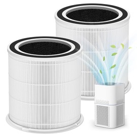2 Pack AP301 Replacement Filter, Only Compatible with Dayette AP301 AP302 Air Purifier, Efficient Air Filter, NOT FOR AP303 AP304 AP401 AP402 AP403 AP404 Air Purifiers
