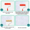 Reallnaive 2 Pcs 7'' Texture Roller Pattern Paint Roller for