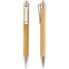 Druckspezialist 25 Bamboo Ballpoint Pens SUMATRA with Engraving