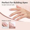 Modelones 12 Colors Builder Gel Set, Pink Brown Builder Nail