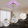 ZAITINZ Modern LED Ceiling Lights,80W Flush Mount Ceiling Light with