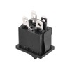 sourcing map Mini 4-Pin Boat Rocker Switch On/Off/On AC 250V/6A