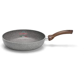 Olympia Woody 7.9 Inch Round Non-Stick PFOA-Free Die-Cast Aluminum Deep Fry Pan