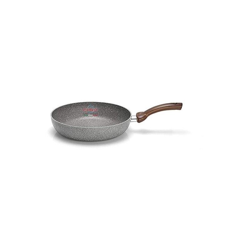 Olympia Woody 7.9 Inch Round Non-Stick PFOA-Free Die-Cast Aluminum Deep