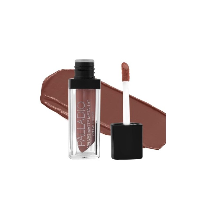 Palladio Labial Velvet Matte Metálico, Posh