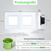 TAWOIA Light Switch Single 1 Way with Single 1 Way