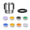 flintronic Shower Flow Reducer Limiter Set, Shower Flow Restrictor,Water Saver