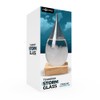 InGenious Teardrop Storm Glass on Stand Ornamental Weather Forecast Barometer