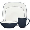 Noritake Navy Colorwave 4-Piece Square Place Setting