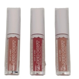 Wet n Wild Merry Kissmas Lip Kit 3 Cloud Pout Lip Mousse Holiday Gift Set