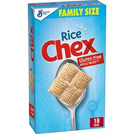 Rice Chex Breakfast Cereal, Gluten Free, 18 oz